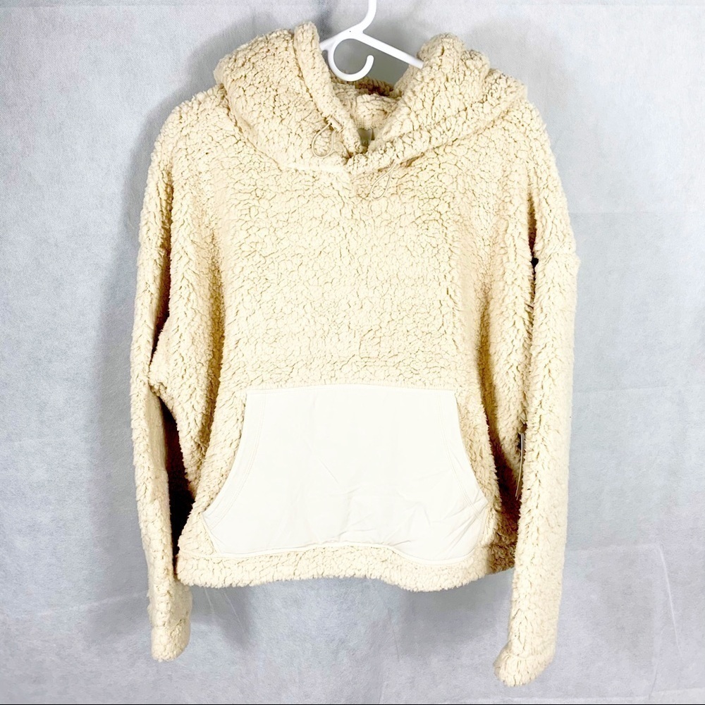 Zella Cassie Faux Shearling hoodie